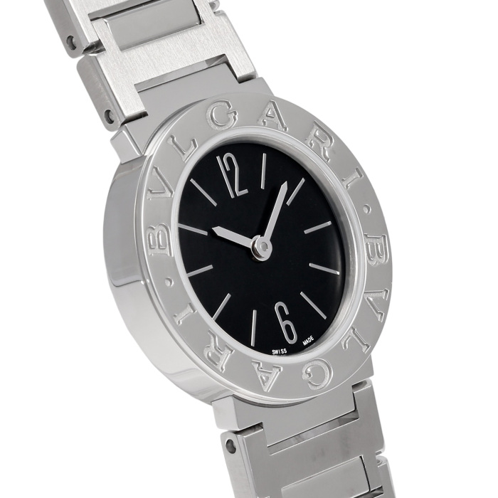 BVLGARI Watch BBL23BSSD Quartz Black Dial Stainless Steel Women\'s Pre-Owned BVLGARI Watch BBL23BSSD Quartz Black Dial  main image 4