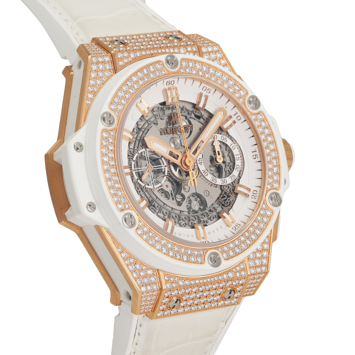 Hublot クロノグラフ腕時計 ホワイト/ゴールド Classic Fusion Chronograph Titanium King Gold 42 mm | Hublot