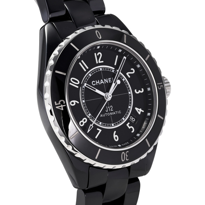 新品] シャネル J12 H5697ブラック セラミック デイト表示 | ゆきざき