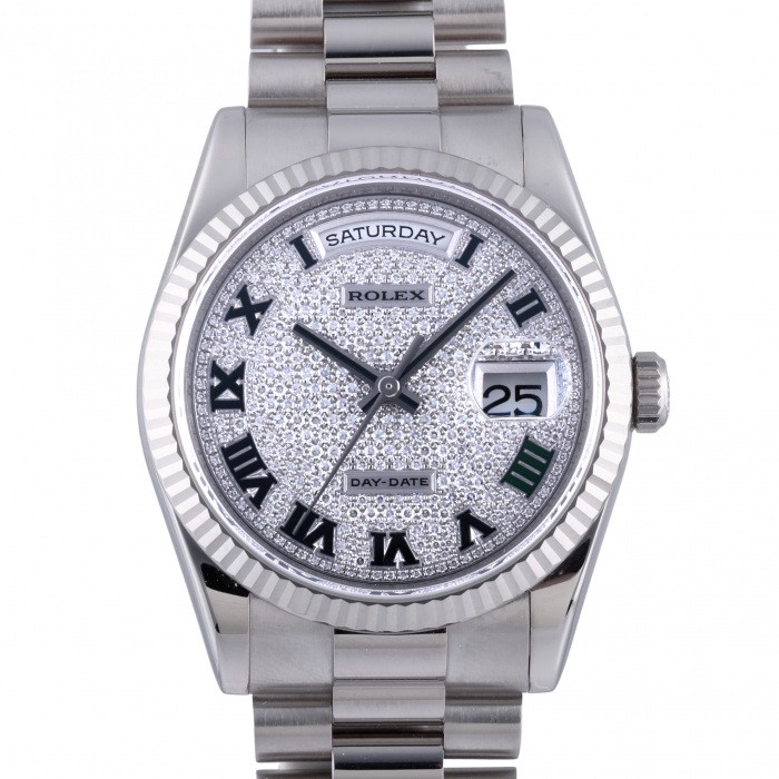 Rolex Day-date 118239.FDRMPR Full diamond/Roman Full diamond