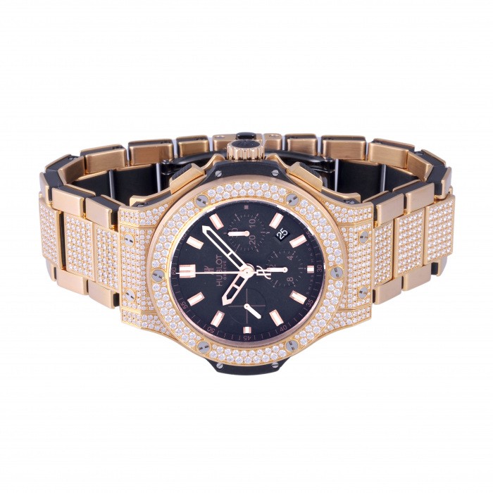 中古] ウブロ ビッグバン エボリューション ゴールド フルダイヤモンド