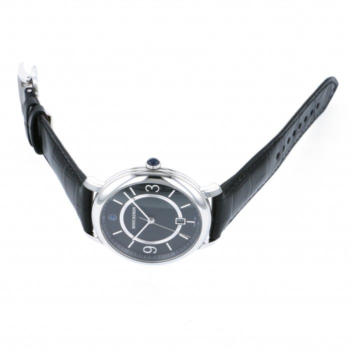 新品] ブシュロン エピュール WA021204ブラック サファイア ステンレス  