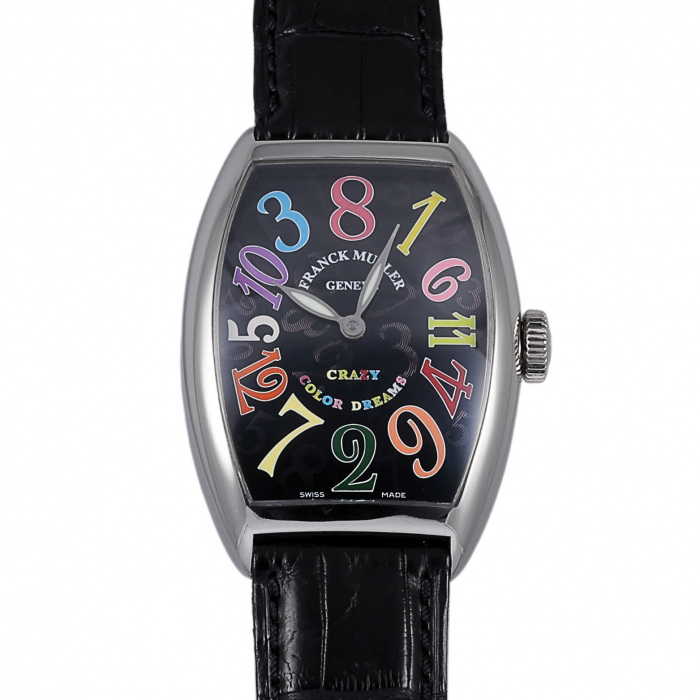 USED] FRANCK MULLER Tono Curvex crazy hours color dreams 5850CHCD