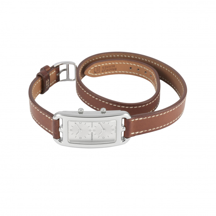 売り切り！【HERMES】ケープコッド ドゥゾーンCC3-510黒ベルト 中古】HERMES CAPE COD DO ZONE エルメス ケープコッド 2ゾーン