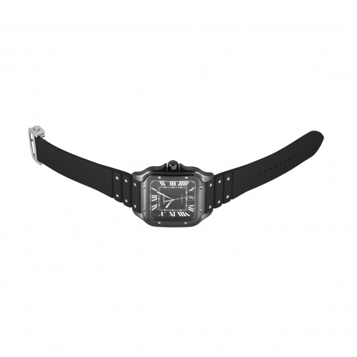 新品] カルティエ サントス WSSA0039ブラック ステンレス（DLC加工