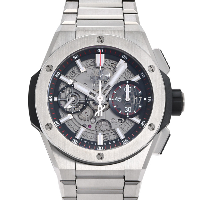 Hublot 自動巻き時計 シルバー ウブロ HUBLOT クラシックフュージョン アエロフュージョン