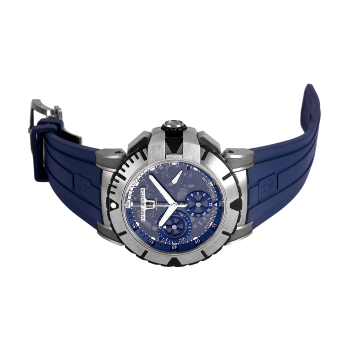 ハリー 中古] ハリー・ウィンストン オーシャン スポーツ クロノグラフ