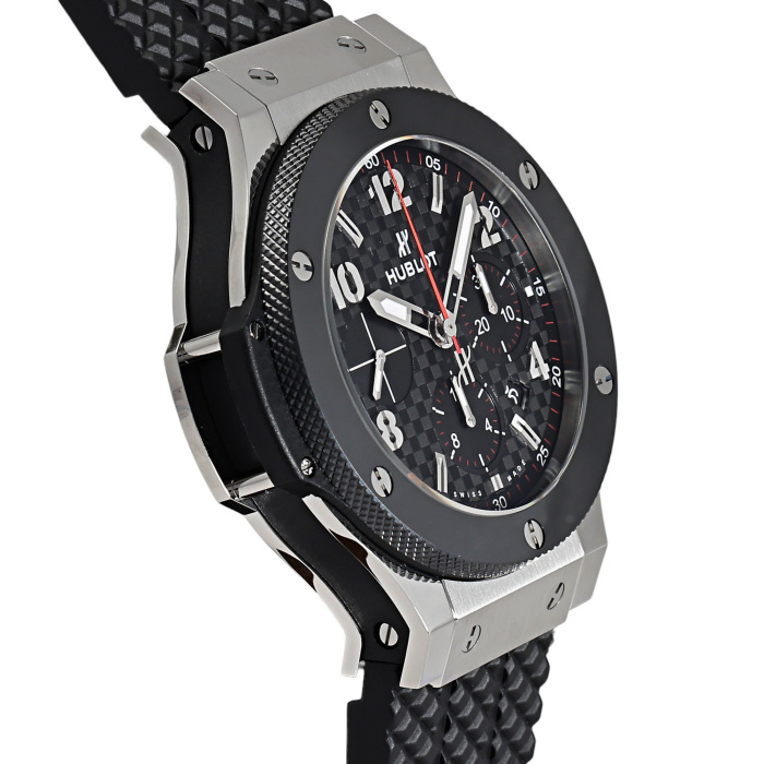 【美品】HUBLOT ビックバン スチール 301.SX.130.RX.114 ブラック HUBLOT（ウブロ）ビッグバン