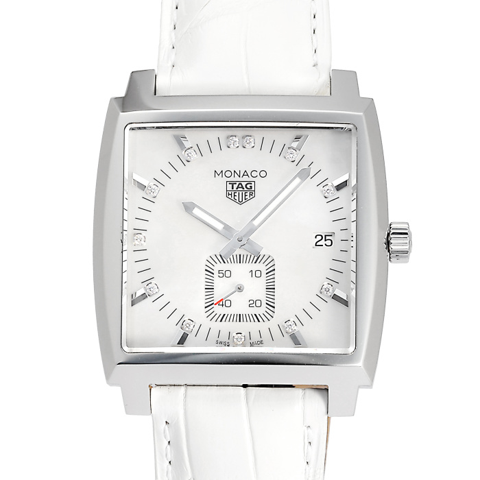 最終出品【新品同様品】タグホイヤー モナコ レディ WAW131B.FC6247 TAG Heuer - 最終出品【新品同様品】タグホイヤー モナコ レディ