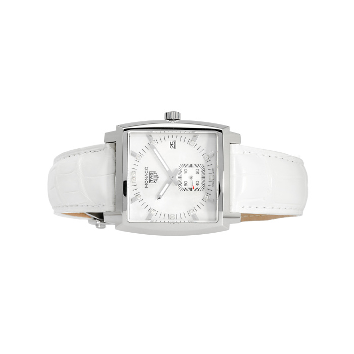 最終出品【新品同様品】タグホイヤー モナコ レディ WAW131B.FC6247 TAG Heuer - 最終出品【新品同様品】タグホイヤー モナコ レディ