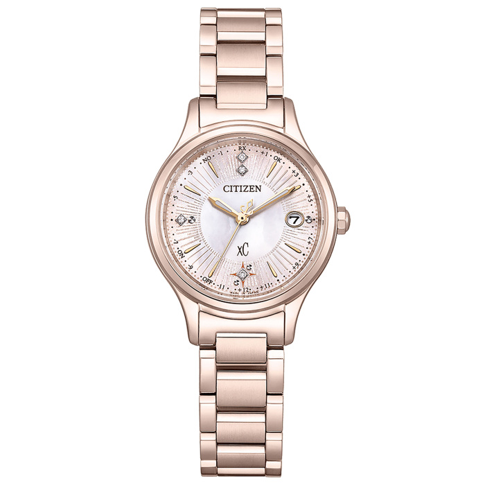 【新品】スワロフスキーダイヤ12石★シチズン 腕時計 CITIZEN レディース 定価5 6万】シチズン/CITIZEN スワロフスキーダイヤ エコドライブ