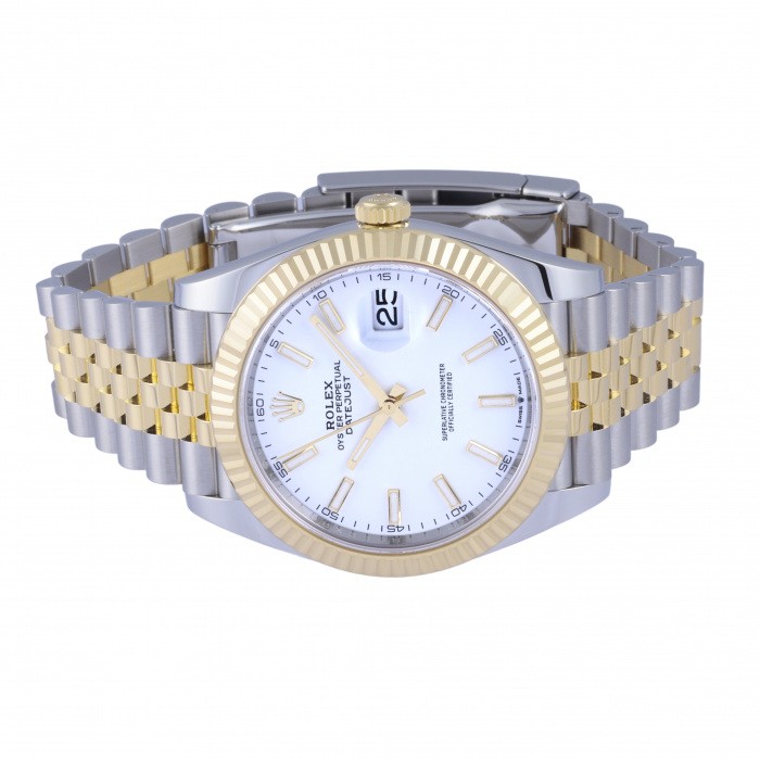 ロレックス デイトジャスト 126333.WHBJホワイト/バー ジュビリー