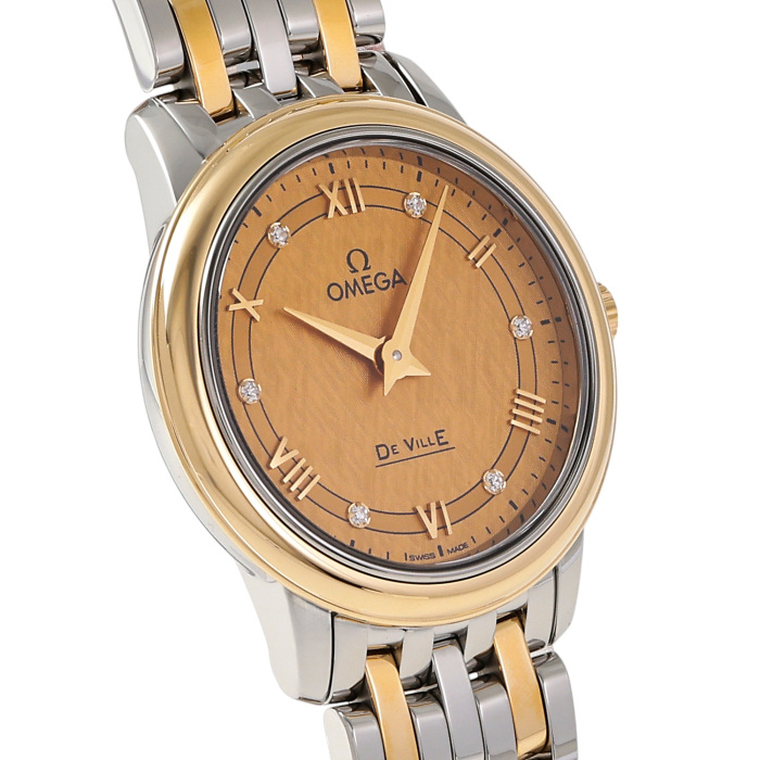 新品] オメガ デ・ヴィル 42420276058004シャンパン ダイヤモンド