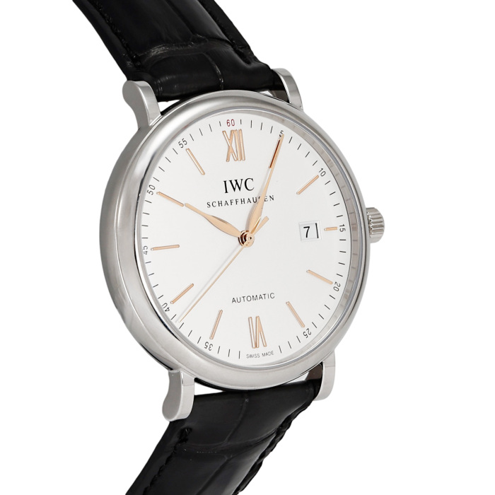 新品] IWC ポートフィノ IW356517シルバー ステンレス デイト表示