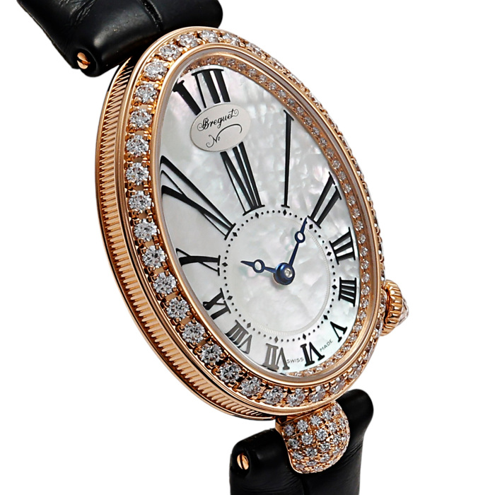 【美品/希少レア】純正 正規品 Breguet プレゲ 腕時計 駒 3コマ クイーン オブ ネイプルズ ミニ 8928 8928BB/51/944 DD0D3L