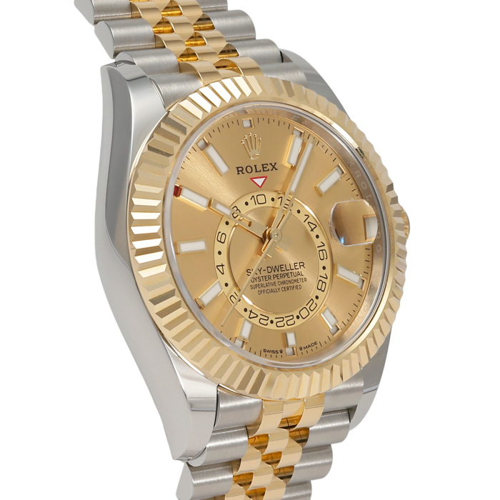 ロレックス スカイドゥエラー 336933.CPBJシャンパン/バー