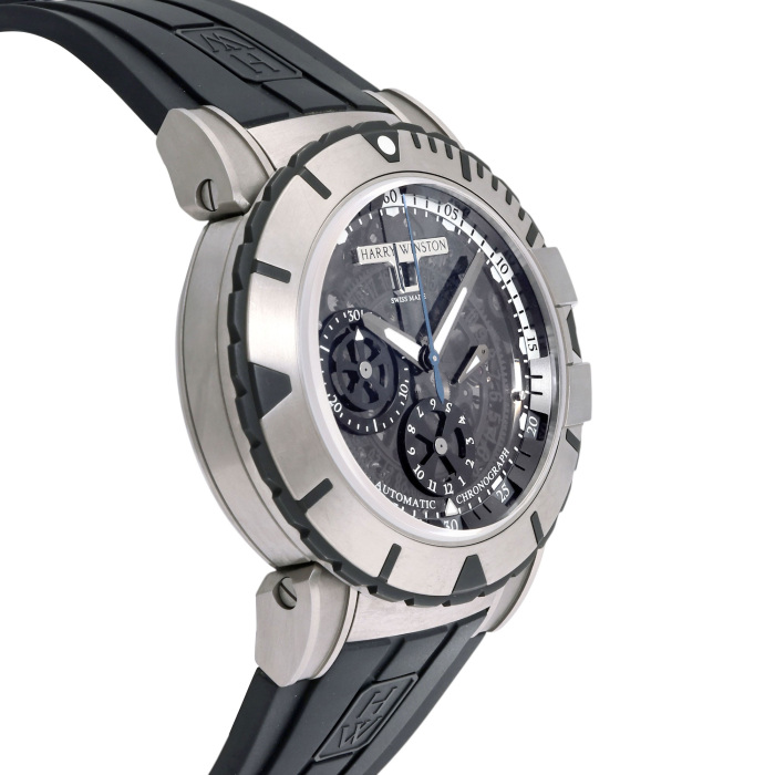 USED] HARRY WINSTON Ocean Chronograph OCSACH44ZZ001 W250797 | Yukizaki