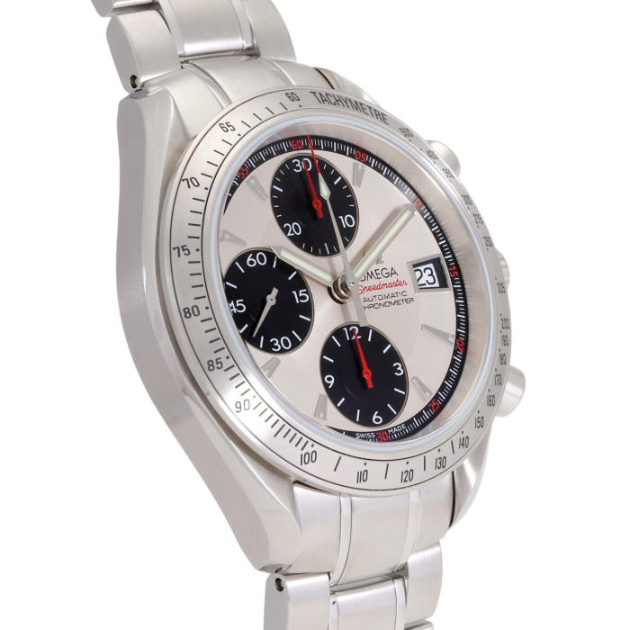 オメガ スピードマスターデイト 中古] オメガ スピードマスター デイト 40MM 32113100 W252719 | ゆきざき