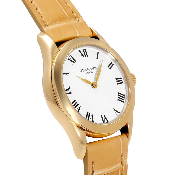パテックフィリップ カラトラバ 4906/200J-001 クォーツ レディース 中古 PATEK PHILIPPE - パテックフィリップ カラトラバ 4906/200J-001