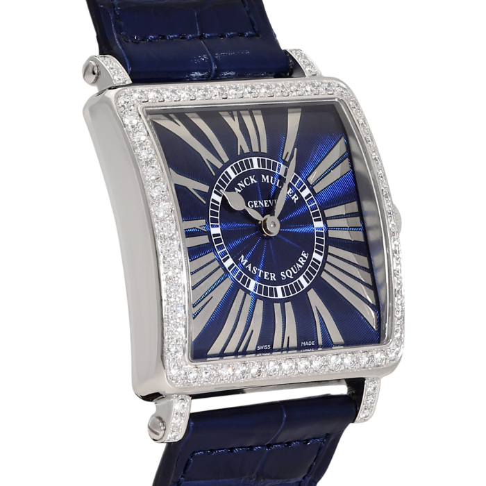 新品] フランク・ミュラー マスタースクエア 6002MQ2D1Rブルー