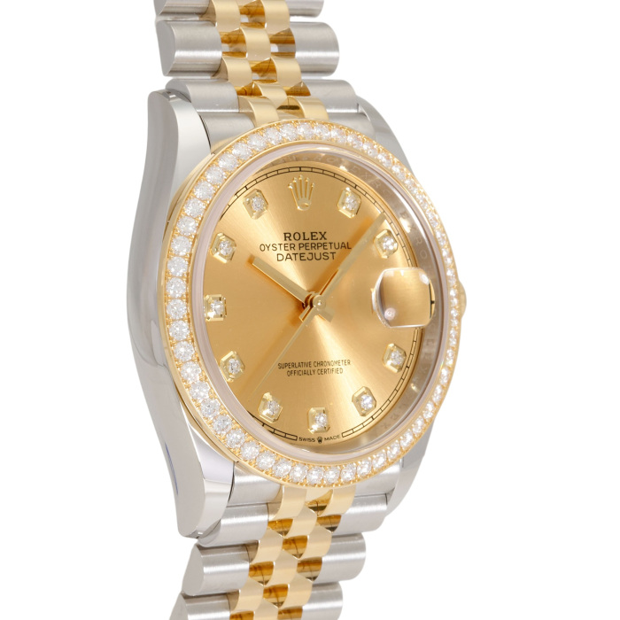 ロレックス デイトジャスト 126283RBR.CP10PDJシャンパン/10PD