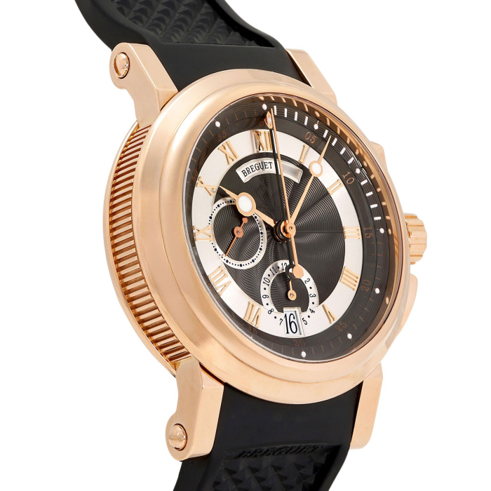 クレオ様 リクエスト 2点 まとめ商品 5827BR/Z2/5ZU グレー Breguet（ブレゲ）マリーンII クロノ