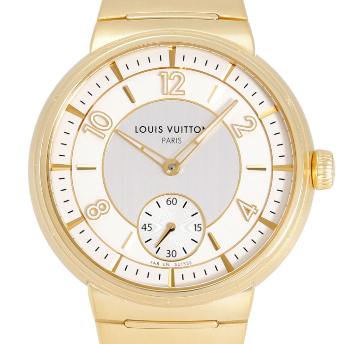 中古] ルイ・ヴィトン タンブール オトマティック イエローゴールド