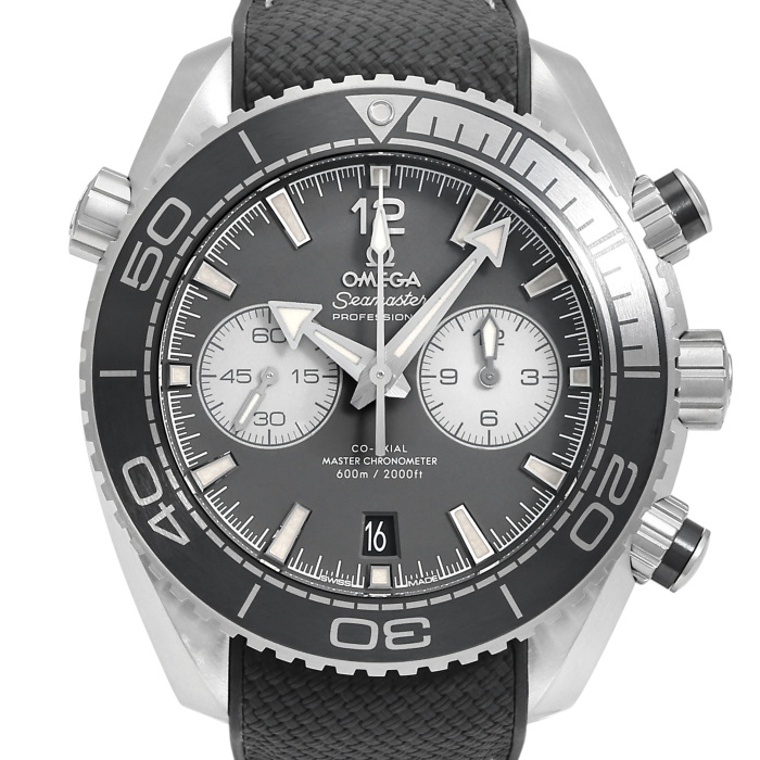 新品] オメガ シーマスター 21532465101004ブラック ステンレス クロノ