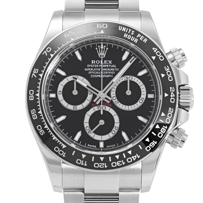 ROLEX ロレックス コスモグラフデイトナ 黒文字盤 日本ロレックス未使用品 新品] ロレックス コスモグラフ デイトナ 126500LN.BKブラック