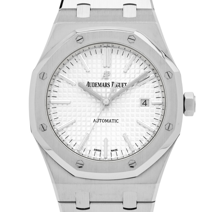 オーデマピゲ　ロイヤルオーク　15400ST 2コマ 中古] オーデマ・ピゲ ロイヤルオーク 15400STOO1220ST02 W268234